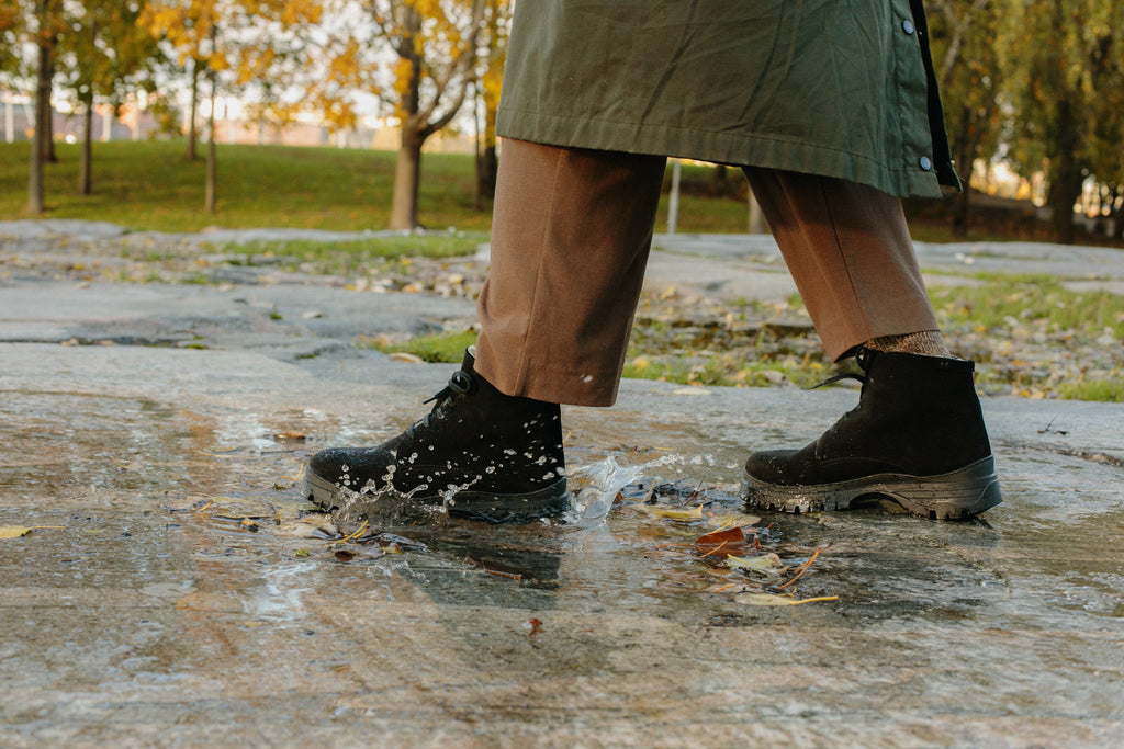 WATER-REPELLENT SHOES