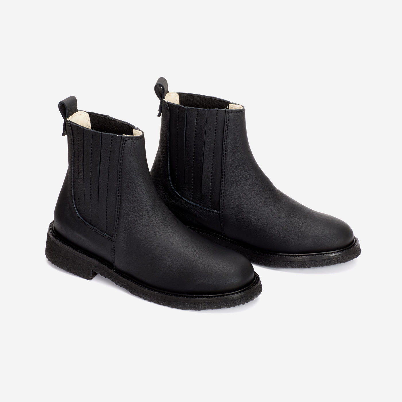 Chelsea crepe boot black