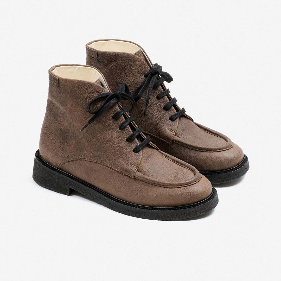 Thelma crepe boot skywalker grey