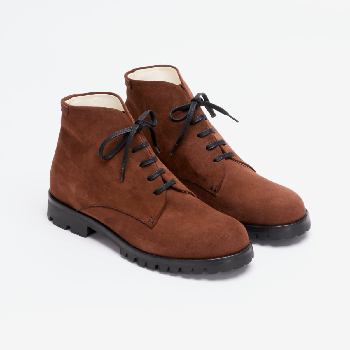 Miesten Ola Vibram -mokkanilkkurit ruskea