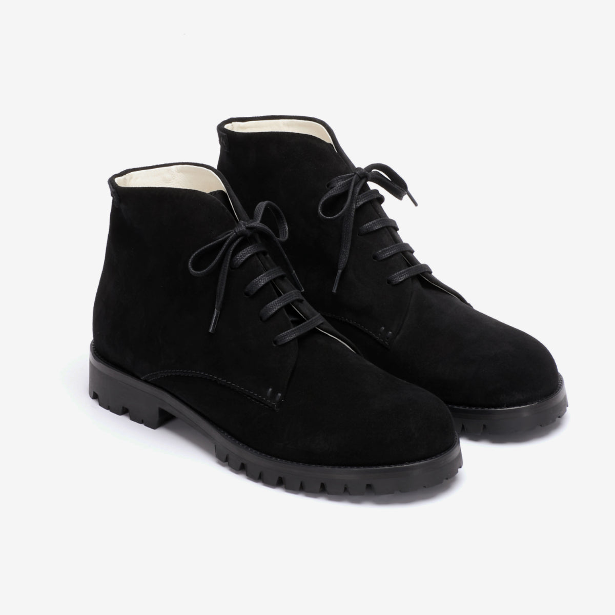 Men Ola Vibram Boot Suede Black